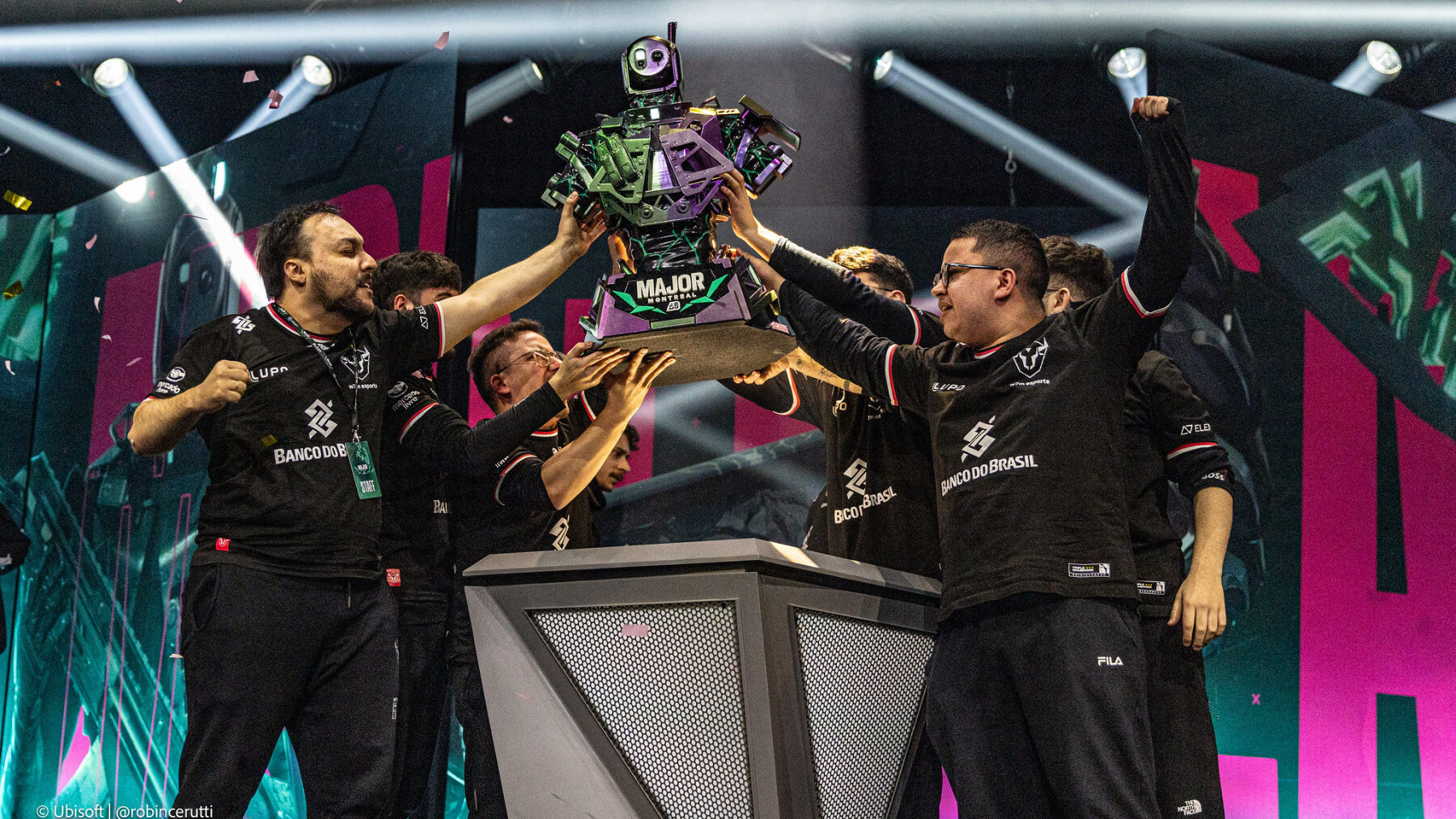 W7M Esports winning the 2024 Rainbow Six Montreal Major