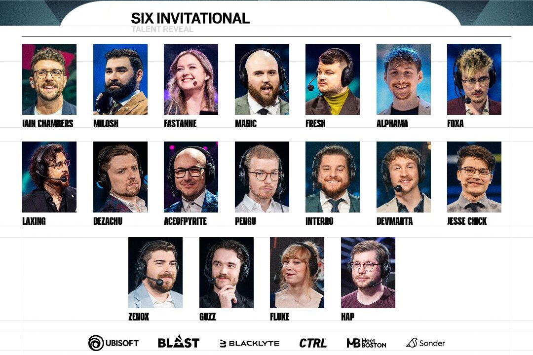 The Six Invitational 2025 broadcast talent have also been revealed.