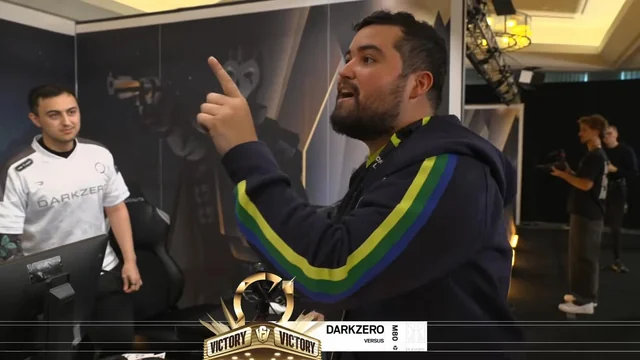 Budega yelling at Six Invitational